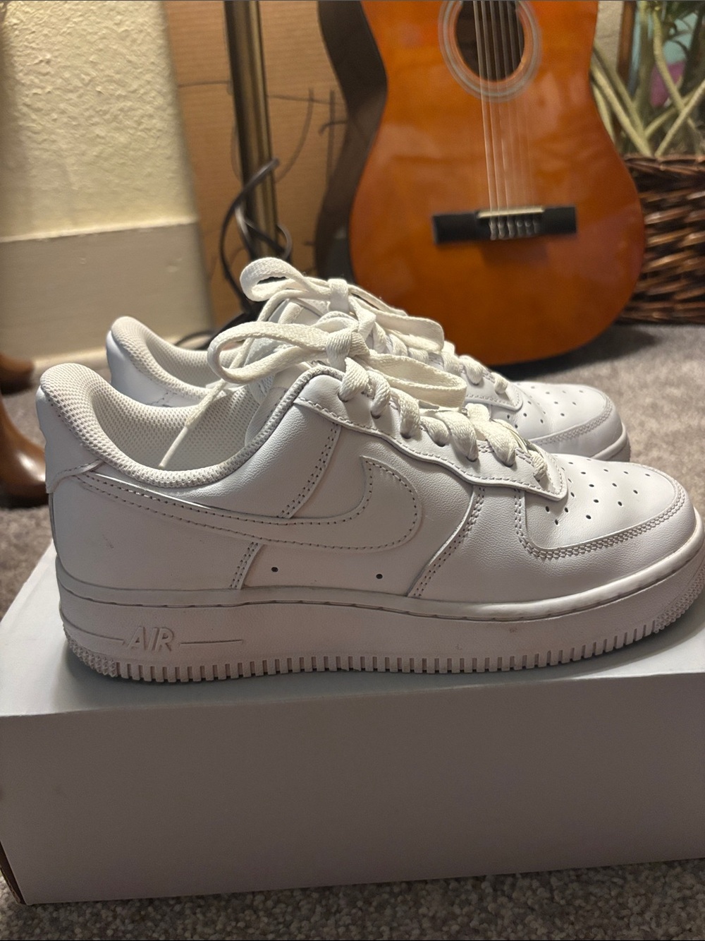 Women’s shoes sneakers white Air Force ones